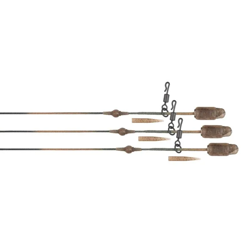 Fabrieksprijs Fox Edges Camo Heli-Clip Rigs 50lb Leadcore