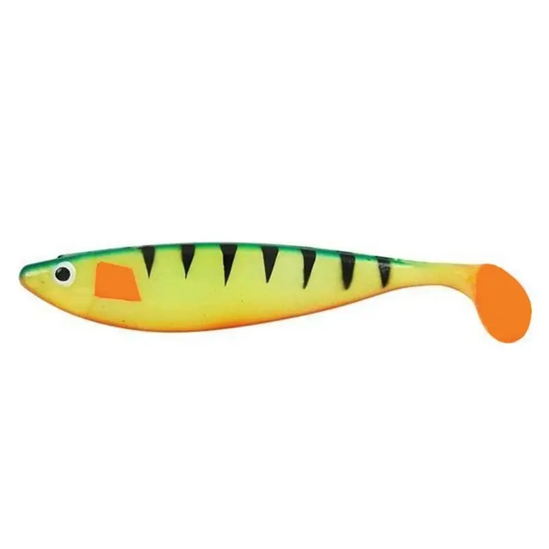 Spro Wob Shad 13cm Yellow Perch Populair