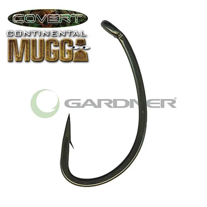 Koop Online Gardner Covert Continental Mugga Hook Size 4