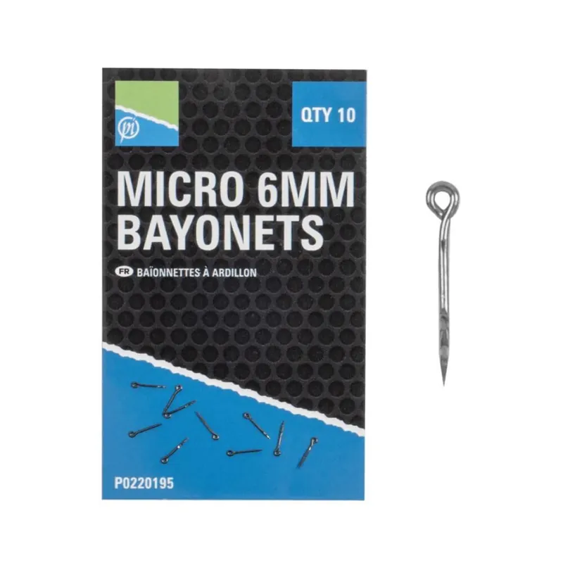 Veilige Betaling Preston Micro 6mm Bayonets
