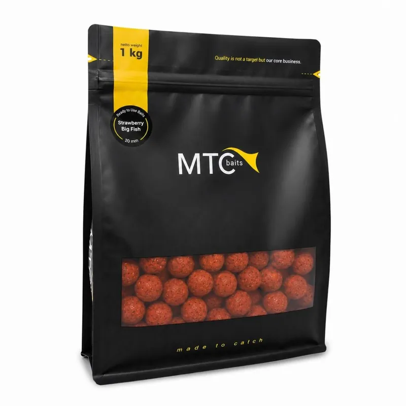 MTC Baits Strawberry Big Fish 1kg 20mm Alleen Vandaag
