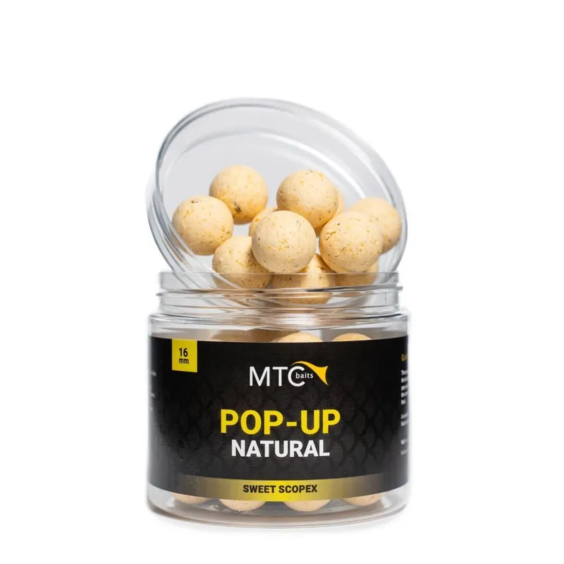 Bestel Nu MTC Baits Sweet ScopeX Pop-Up Natural 16mm