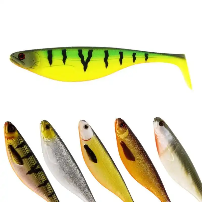 Westin ShadTeez 7cm 4g 4Pcs Tiger Perch Nieuw