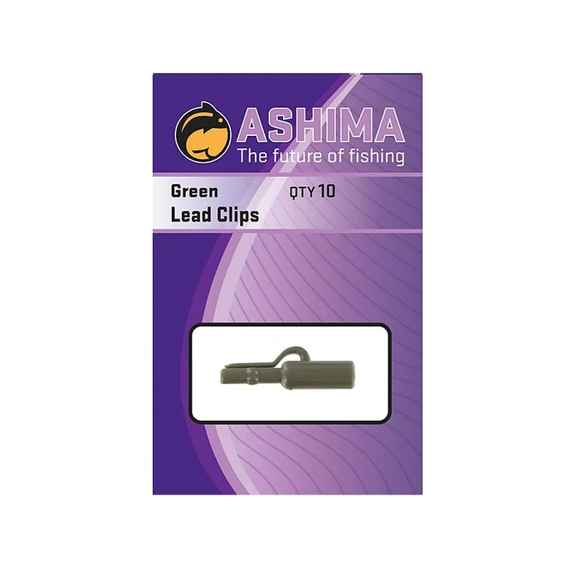 Ashima Lead Clips Dark Green Beperkt Aanbod