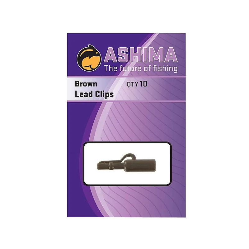 Ashima Lead Clips Dark Brown Gecertificeerd