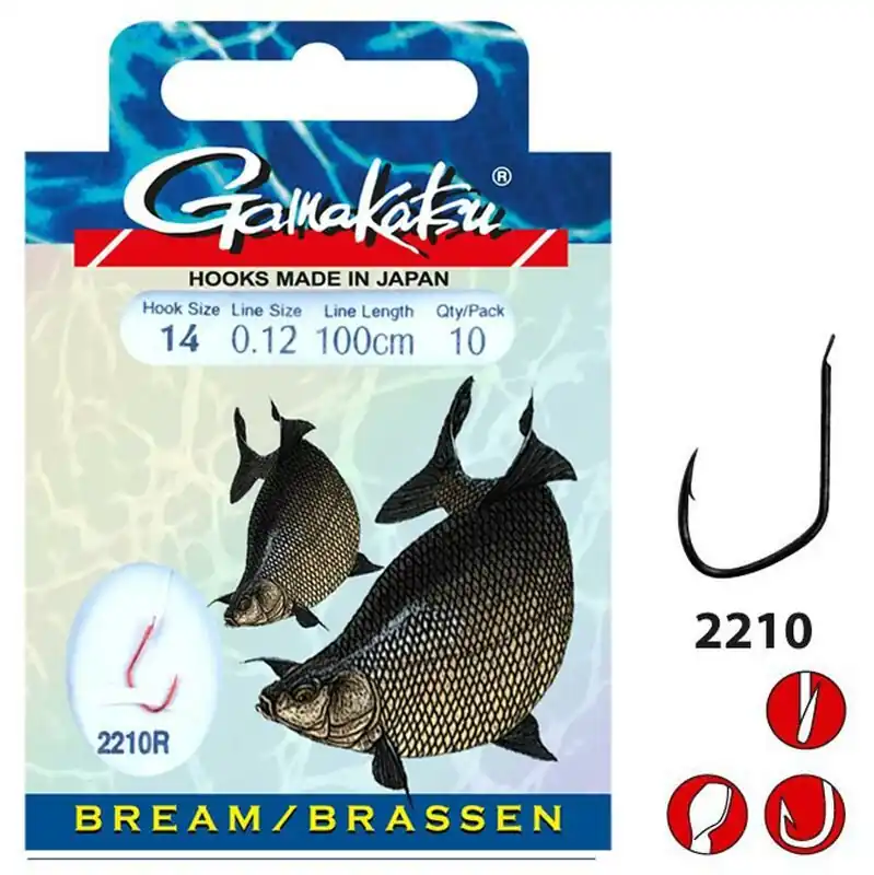 Gamakatsu BKD-2210R Bream 100cm Size 10/0.14mm Seizoensaanbieding