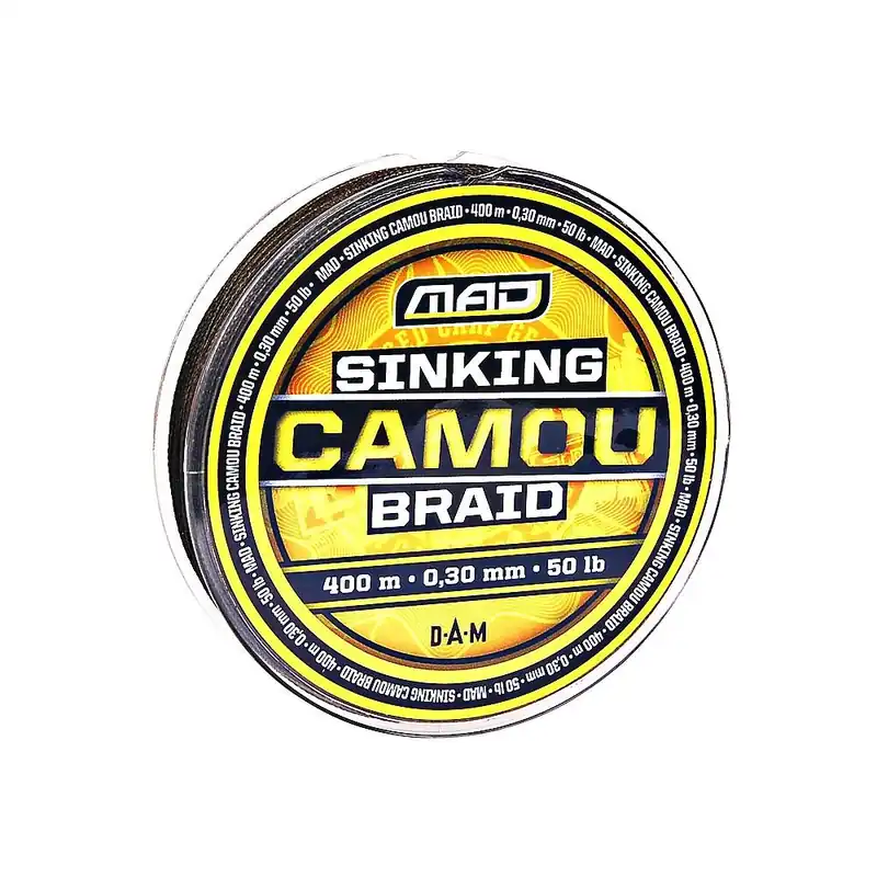 Mad Sinking Camou Braid 400m 0.30mm/22.7kg Seizoensaanbieding