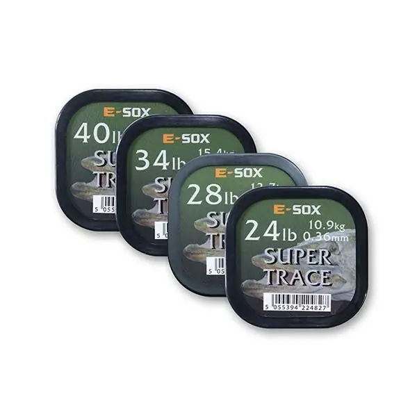 Beperkte Voorraad E-Sox Super Trace Wire 15 meter 24lb - 0.36mm