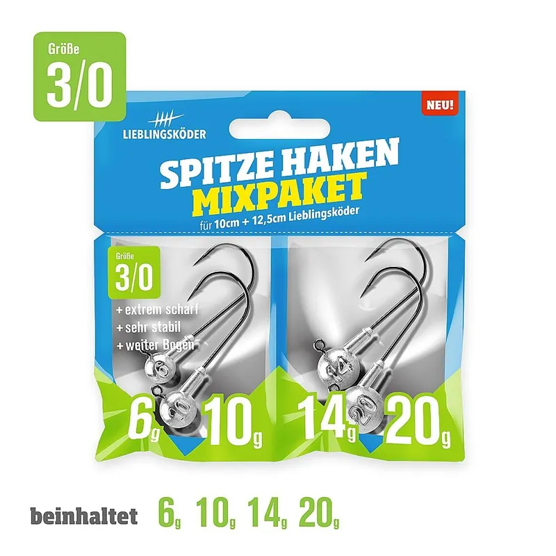 Flitsaanbieding Lieblingskoder Spitze Haken Mix 3/0