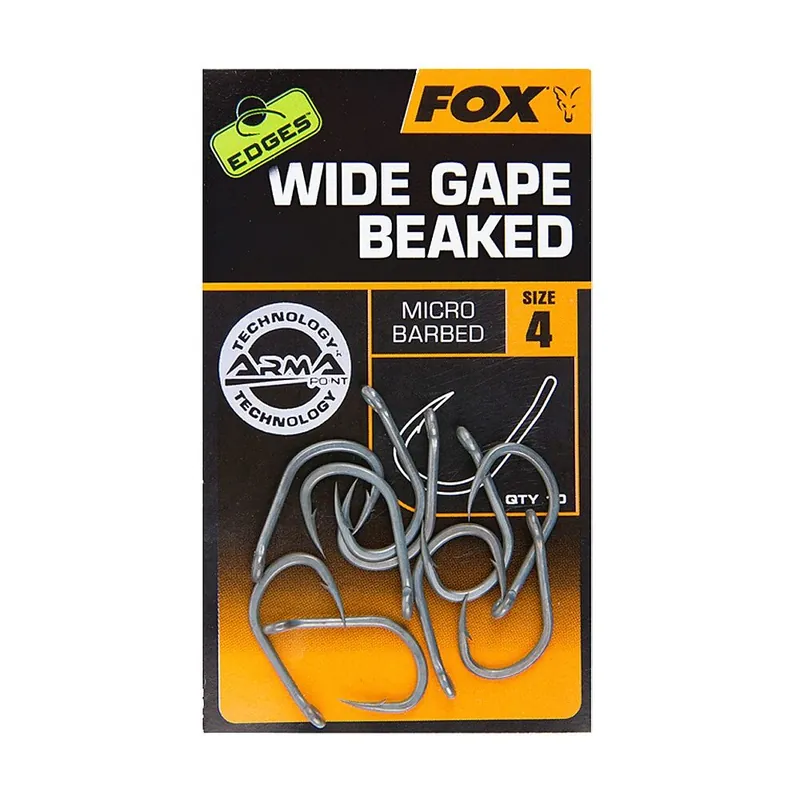 Rechtstreeks Van De Fabrikant Fox Edges Armapoint Wide Gape Beaked Size 6
