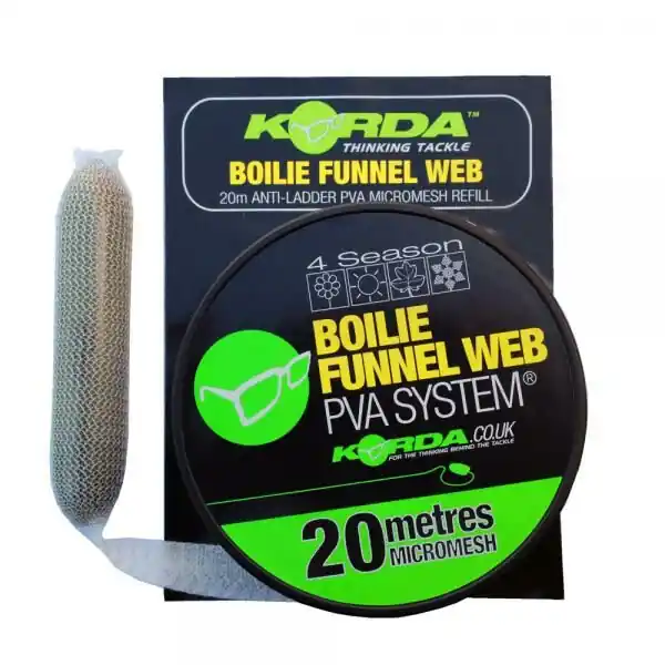 Laatste Versie Korda Longchuck Funnel Web Hexmesh Refill 20m