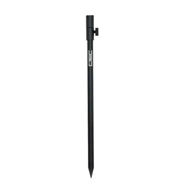 Favoriet CTEC Matt Black Alu Bank Stick 40-70cm