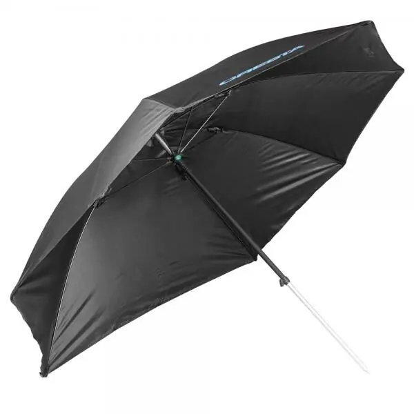 Express Levering Cresta Flat Side Umbrella Black 125cm