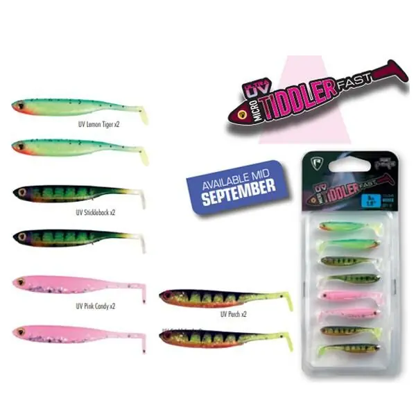 Fox Rage Micro Tiddler Fast UV Mixed Colour Snelle Levering