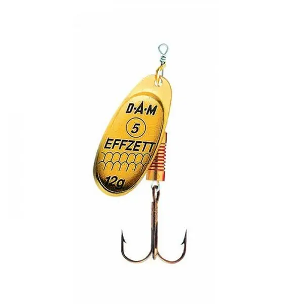 Dam Effzett Standard Spinner Gold 1 3g Direct Beschikbaar