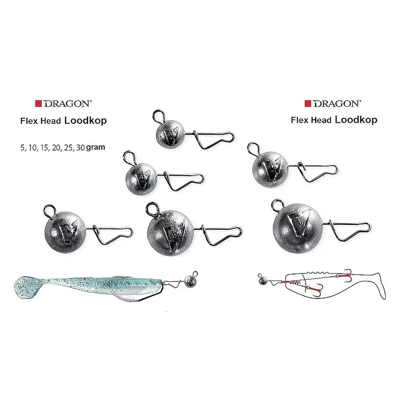 Dragon V-Point Flex Head 3st 25gr Veilige Betaling