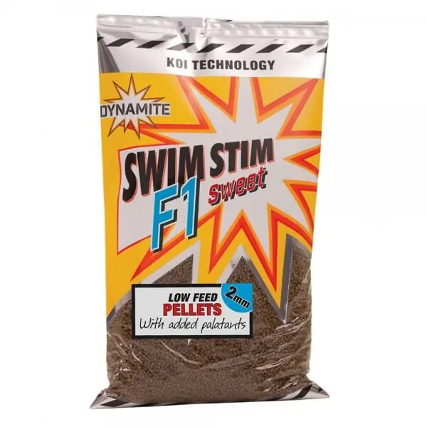 Dynamite Baits Swim Stim F1 Sweet Feed Pellets 900g 4mm Lage Prijs