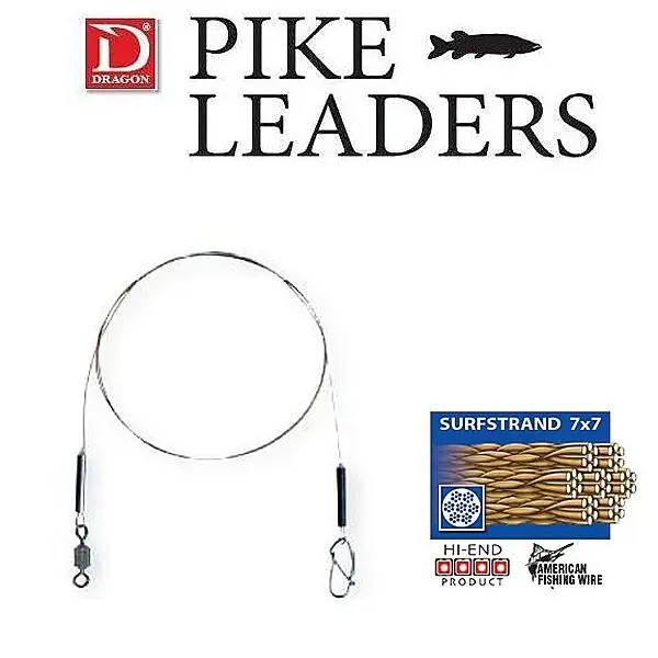 Dragon Surfstrand 7x7 Leader 6kg 25cm Gereduceerde Prijs