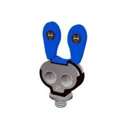 Wolf Easy Claw Rod Rest Blue Aanbieding