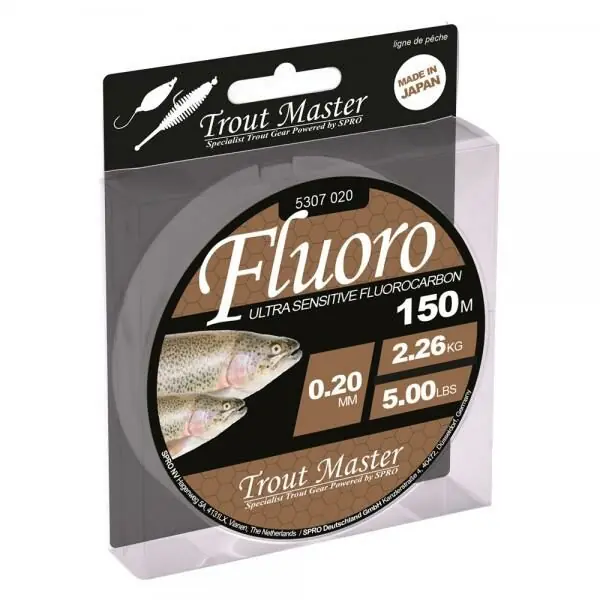 Spro Trout Master Fluorocarbon 0.18mm Aanbieding