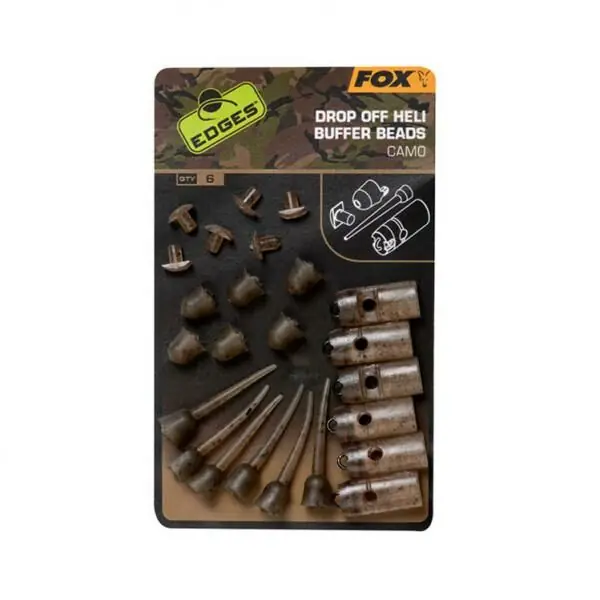 Superprijs Fox Edges Camo Drop Off Heli Buffer Bead Kit