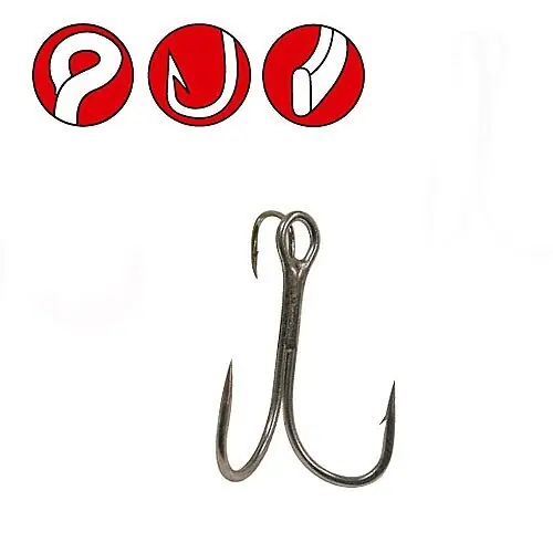 Gamakatsu Twinex Treble Size 6 / 10st Beste Prijs