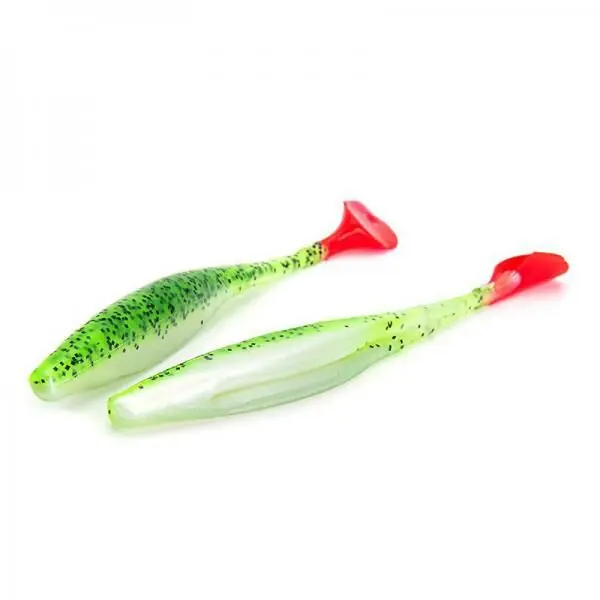 Bass Assissin Sea Shad 6inch Chart Silver Gl Uitverkoop