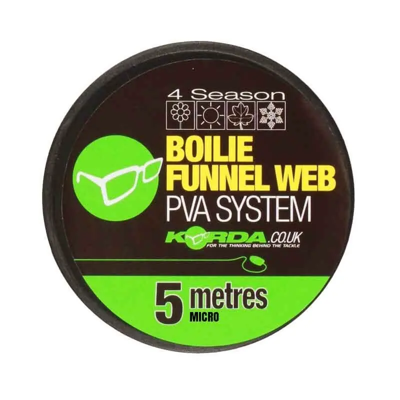 Beperkt Aanbod Korda Boilie Funnel Web Micromesh Refill 5m