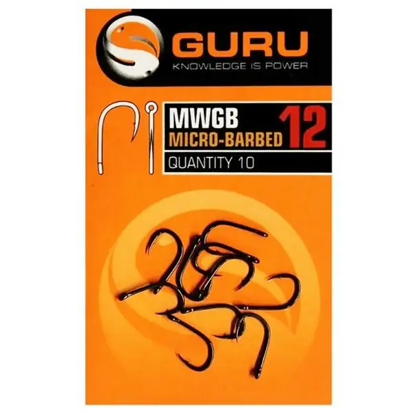 Snelle Levering Guru MWGB Hook Barbed Size 20