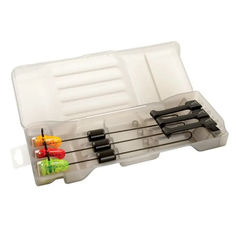 Fox Micro Swinger 3 Rod Set (Red, Orange, Green) Must-Have