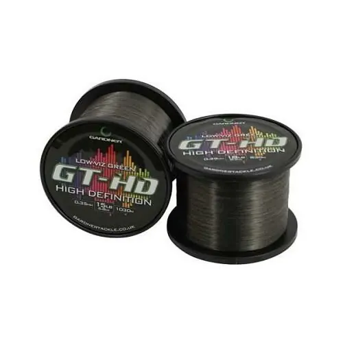 Gardner GT HD Monolijn Low Viz Green 0.33mm 12LB (5.4kg) Weekendaanbieding