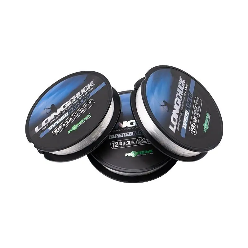 Populair Korda LongChuck Tapered Mainline 300m 10-30lb/0.27-0.47mm