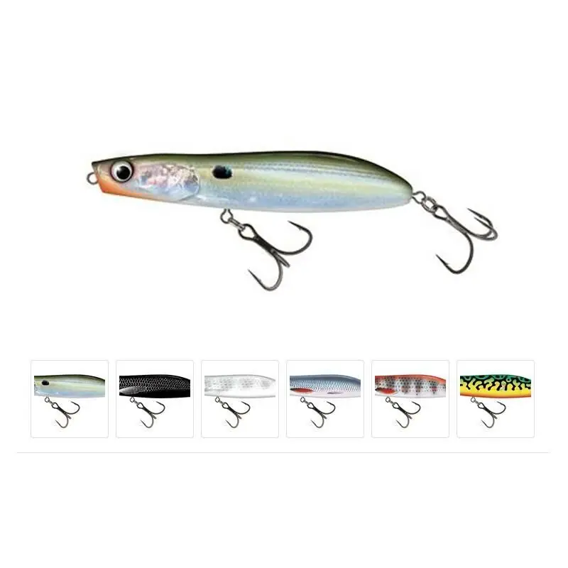 Tijdelijk Beschikbaar Salmo Rattlin Stick Floating 11cm Clear Green Tiger