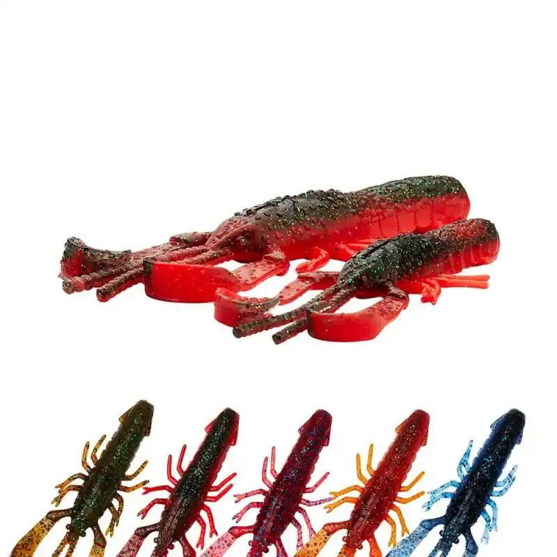 Direct Verzonden Savage Gear Reaction Crayfish 7.3cm Red N Black