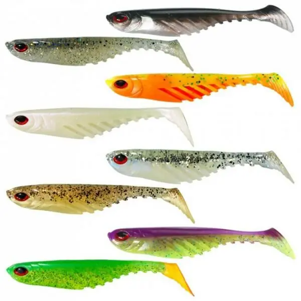 Berkley Ripple Shad 11cm Purple Chartreuse Beperkt Aanbod