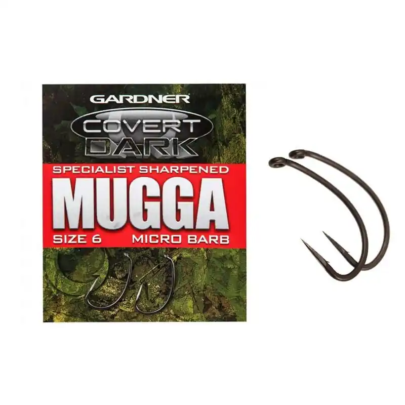 Hoge Kwaliteit Gardner Specialist Sharpened Mugga Hook Size 6