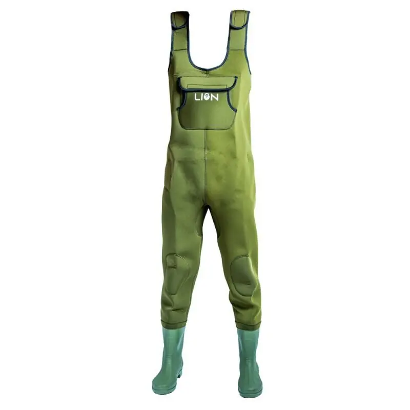 Superprijs Lion Waders Neoprene 5mm Green PVC Boot 40