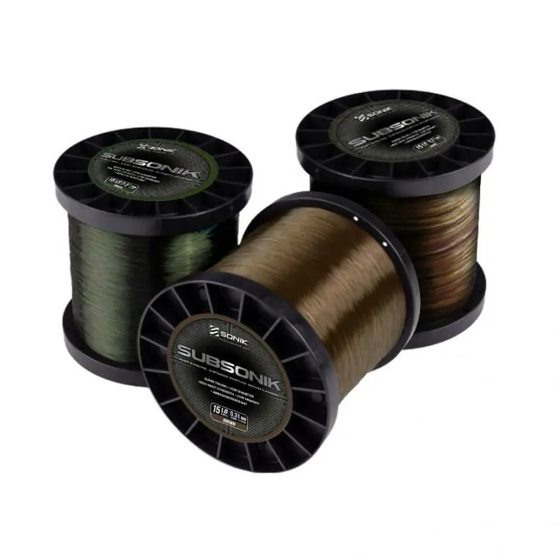 Sonik Subsonik Monofilament Camo 3000m 22LB/0.38mm Speciale Aanbieding