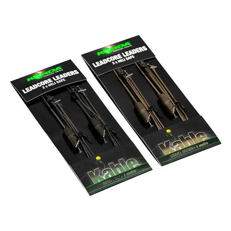 Finale Uitverkoop Korda Leadcore Leader Heli Safe 1m Gravel