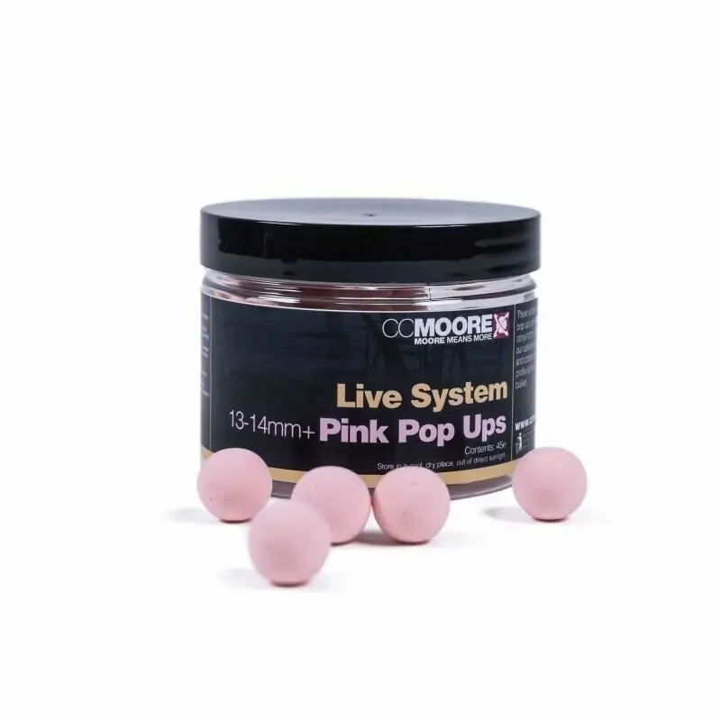 CC Moore Live System Pink Pop-Ups 13-14mm Populair