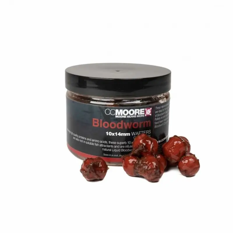 Direct Beschikbaar CC Moore Bloodworm Wafters 10x14mm