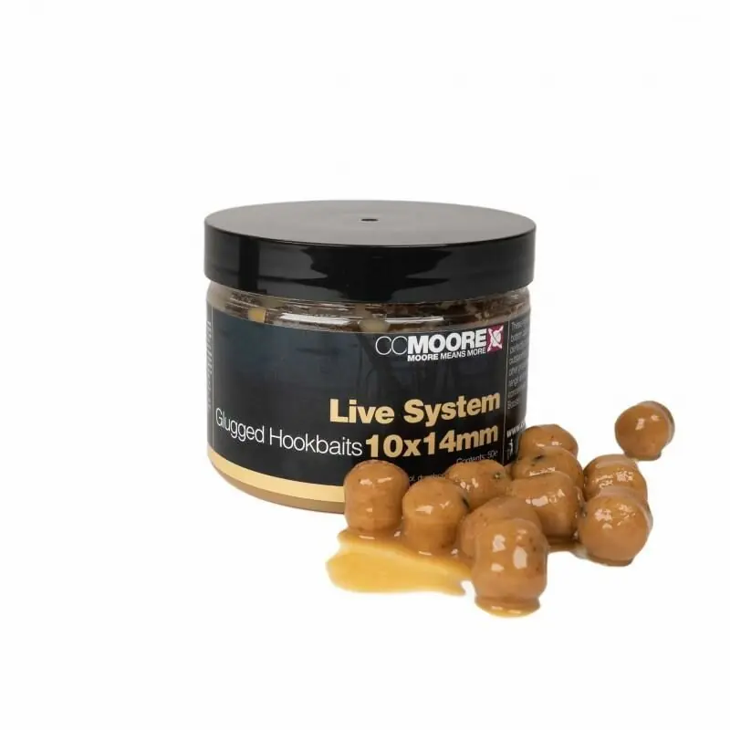 CC Moore Live System Glugged Hookbaits 10x14mm Korting