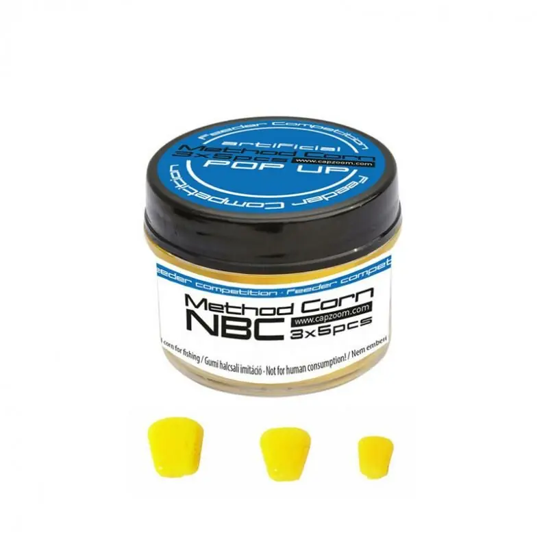 Korting Carp Zoom Method Corn Pop-Up Hot Spice