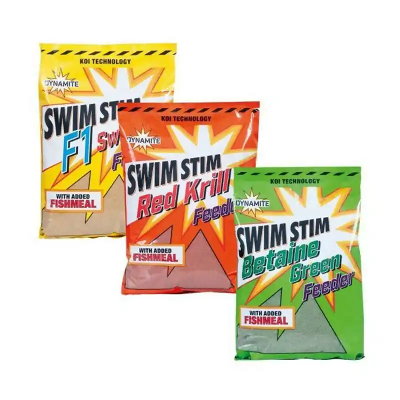 Dynamite Baits Swim Stim Feeder Groundbaits 1.8kg Red Krill Tijdelijk Beschikbaar