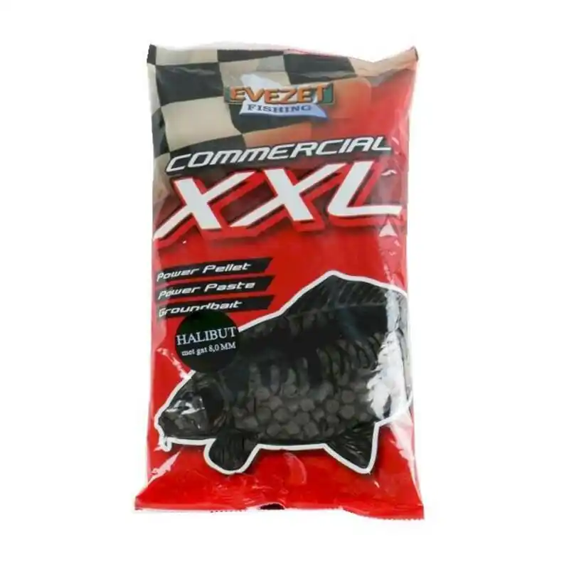 Evezet Commercial XXL Halibut 8mm Drilled 900g Snelle Levering