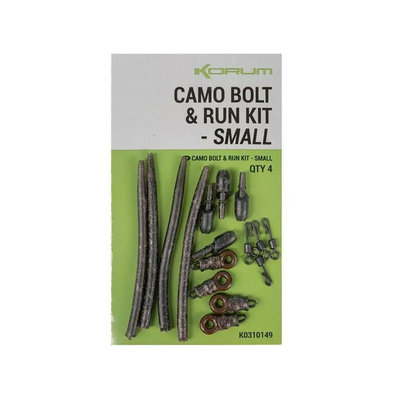 Lage Prijs Korum Camo Bolt & Run Kit Small