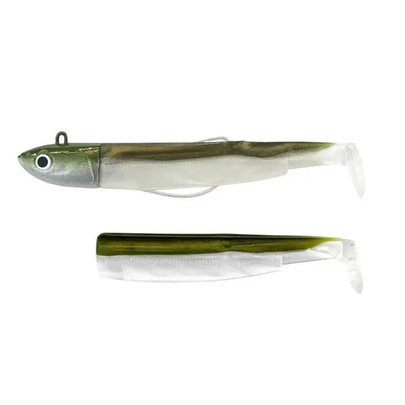 Fiiish Black Minnow 90 Combo X Deep 20g Khaki Flitsaanbieding