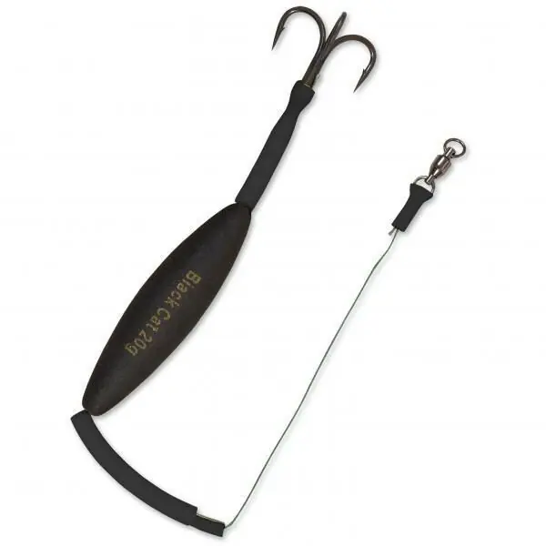 Black Cat Worm Pop Up Rig Favoriet