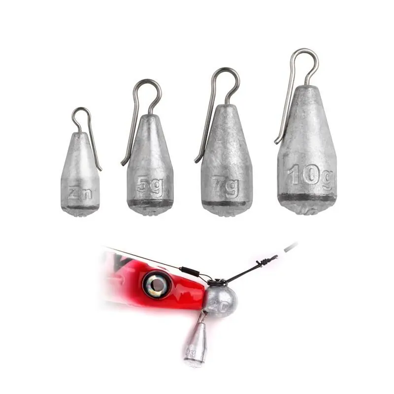 Hete Deal Spro Zinc Clip-On Lure Weights 3 stuks 3g - 3st.