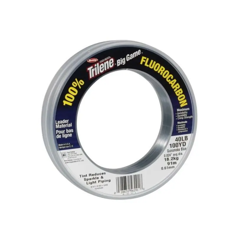 Berkley Big Game Fluorocarbon Leader 0.91mm - 80lb - 36.3kg Superprijs